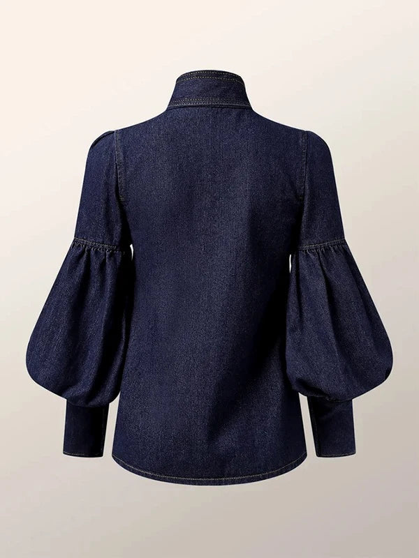 Christiana - Elegant Vinterbluse - Afslappet