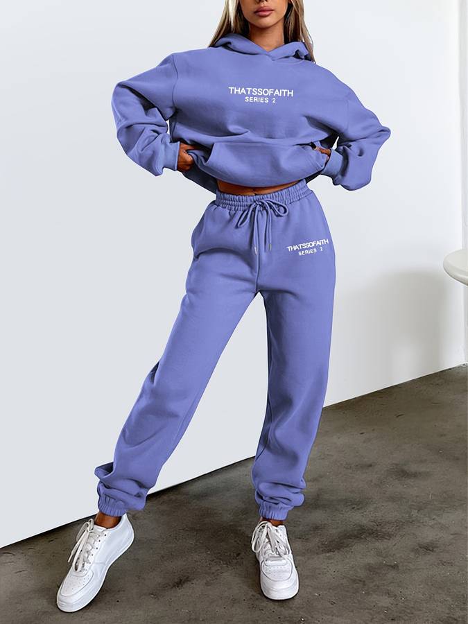 Lian - Sæt Sweatshirt & Jogging - Vinterkomfort