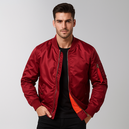 Louis - Ultra varm bomberjakke - Komfortabel - Stilfuld - Holdbar