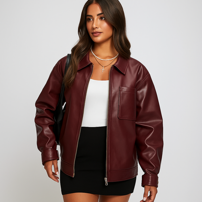 Juliette - Alsidig Oversized Jakke - Komfortabel & Stilfuld