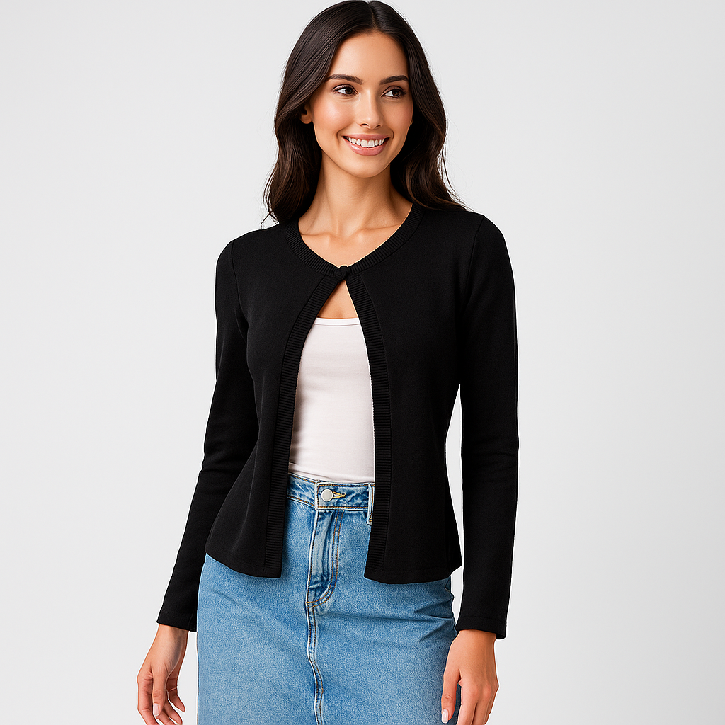 Kort Cardigan til Kvinder - Elegant - Komfortabel - Alsidig