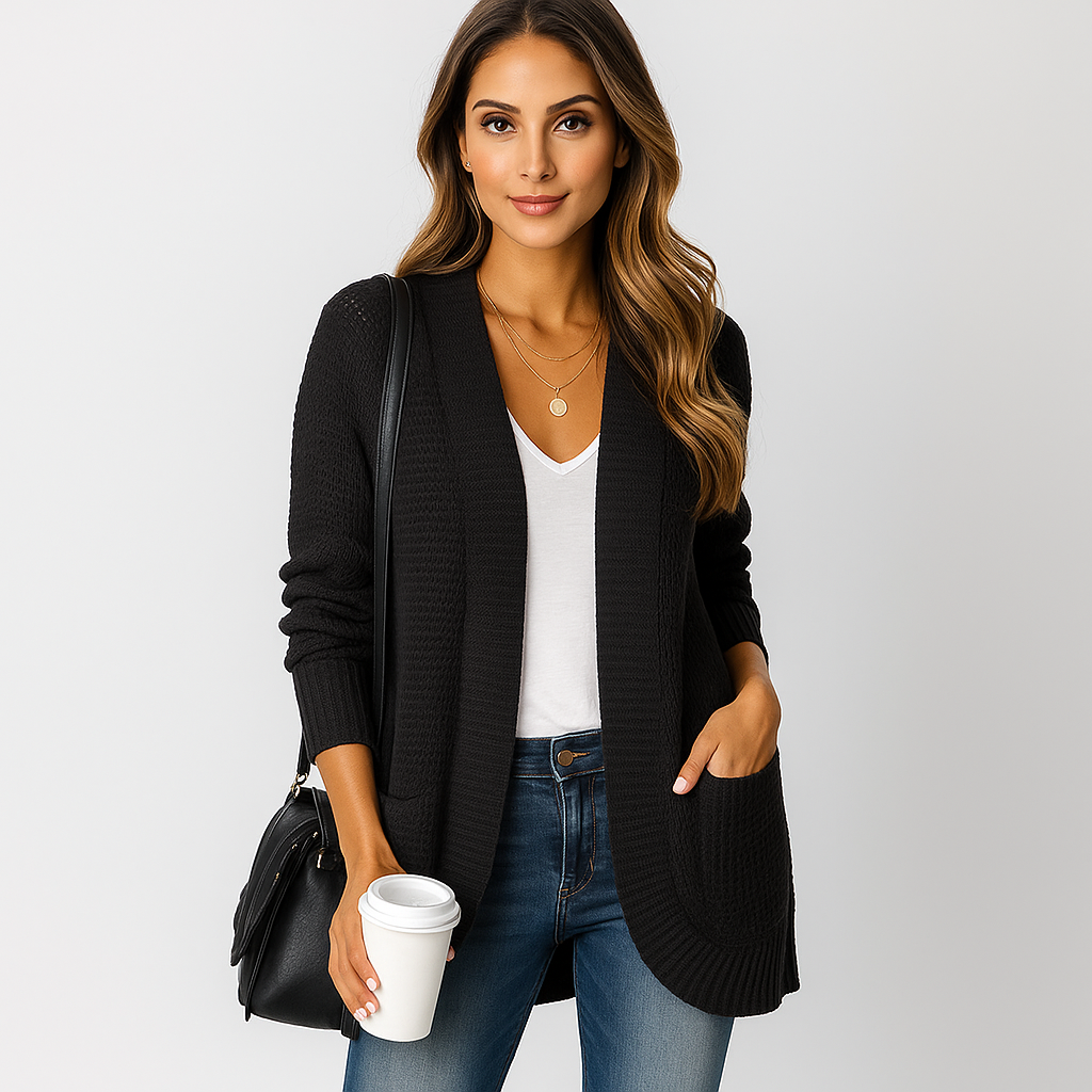 Dame Leger Cardigan Stilla - Komfortabel - Stilfuld - Alsidig