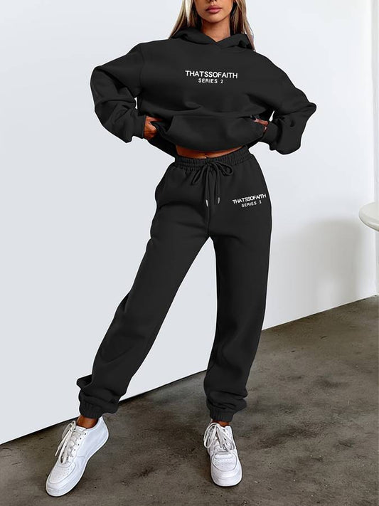 Lian - Sæt Sweatshirt & Jogging - Vinterkomfort