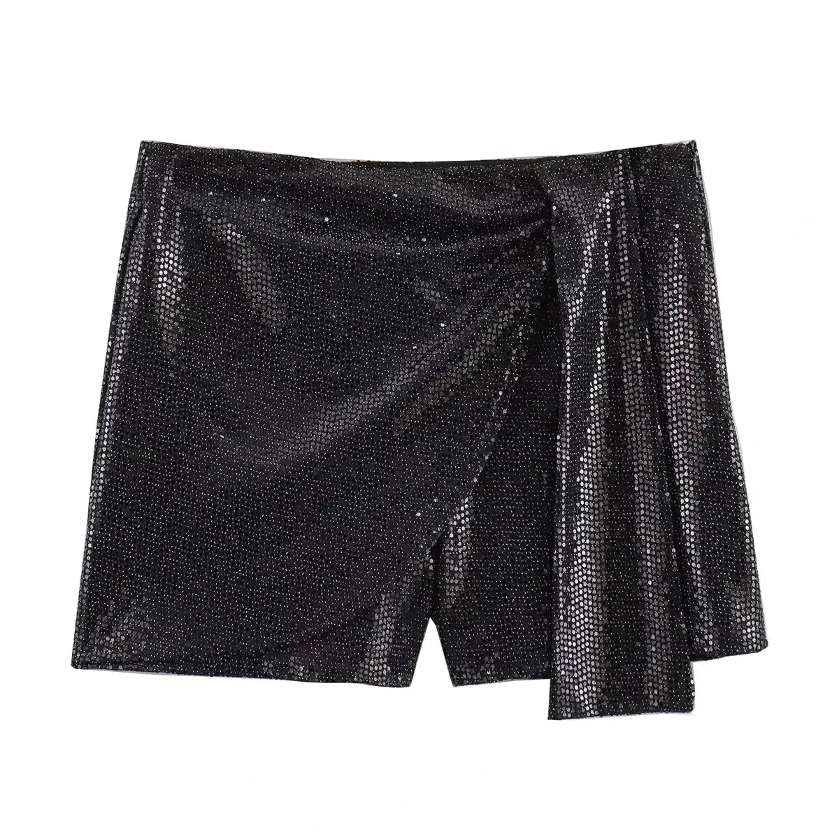 Elegant Nederdel - Sløjfe & Glitter - Chic Design Lonella