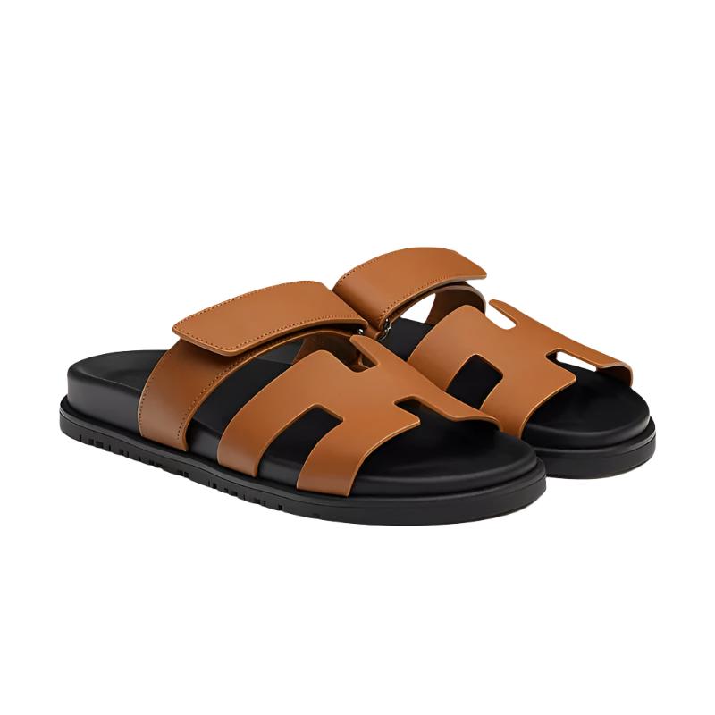 Elegante Mykonos Sandaler - Komfort og Stil - Sommer 2023 Lonella