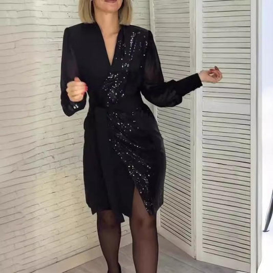 Elize - Elegant kjole - Splitdetalje Lonella