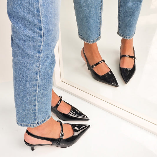 Jinnah Décolleté Slingback - Elegant Chic - Optimal Komfort Lonella