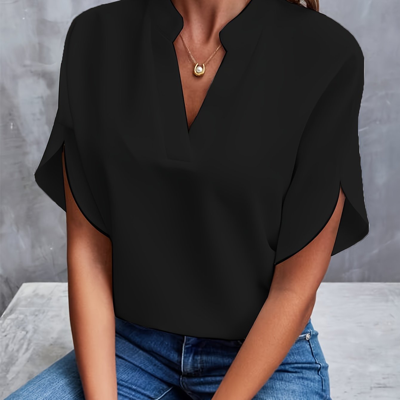 Lina - Elegant let bluse - Til alle anledninger Lonella