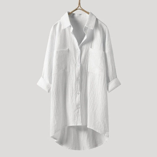 Oversize Skjorte - Afslappet Elegance - Chic & Alsidig Lonella