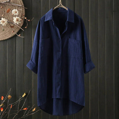 Oversize Skjorte - Afslappet Elegance - Chic & Alsidig Lonella